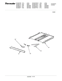 16 Base parts for Bosch Range SC302ZP from AppliancePartsPros.com