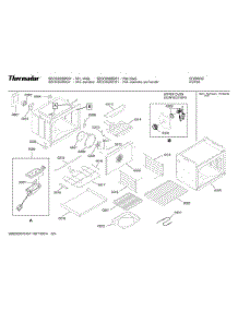 06 Upper Oven Convection parts for Bosch Range SECD302BP01 from AppliancePartsPros.com
