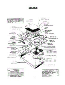 04 Tmh36p 01 parts for Bosch Range TMH34P from AppliancePartsPros.com