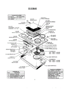 06 Cv2136 01 parts for Bosch Range TMH34P from AppliancePartsPros.com