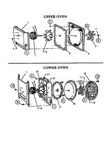 Convection Blower Assembly parts for Thermador Wall Oven CMT227N from AppliancePartsPros.com