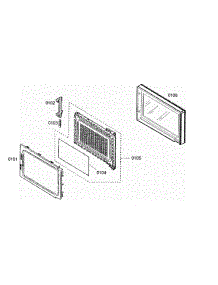 Door Assy parts for Thermador Microwave MBEB from AppliancePartsPros.com