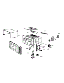 Inside Parts parts for Thermador Microwave MCEB from AppliancePartsPros.com