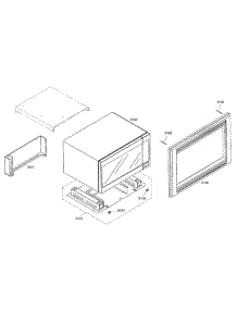 Microwave parts for Thermador Microwave MCES from AppliancePartsPros.com