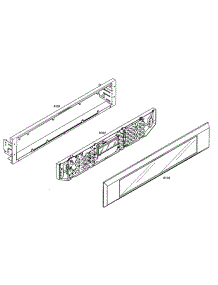Control Panel parts for Thermador Wall Oven ME271EB01 from AppliancePartsPros.com