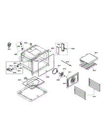 Oven Cabinet parts for Thermador Microwave MEMCW271ES from AppliancePartsPros.com