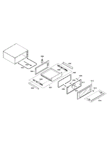 Warming Drawer parts for Thermador Microwave MEMCW271ES from AppliancePartsPros.com