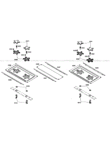 Top Parts parts for Thermador Cooktop PCG304E01 from AppliancePartsPros.com