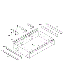 Cabinet parts for Thermador Cooktop PCG364GD from AppliancePartsPros.com