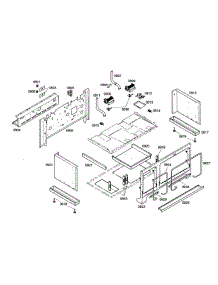Cabinet Parts 2 parts for Thermador Range PD484GED from AppliancePartsPros.com