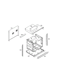 Mounting parts for Thermador Wall Oven PODM301 from AppliancePartsPros.com