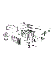 Microwave Body parts for Thermador Wall Oven PODMW301 from AppliancePartsPros.com
