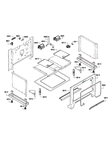 Cabinet 2 parts for Thermador Range PRD364EDPG from AppliancePartsPros.com