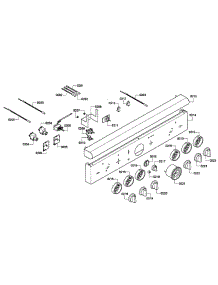 Controls parts for Thermador Range PRD364EDPG from AppliancePartsPros.com