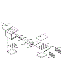 Oven Assy parts for Thermador Range PRD364EDPG from AppliancePartsPros.com