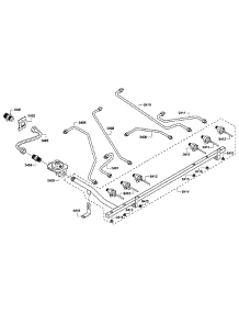 Gas Supplay parts for Thermador Range PRD366EPG from AppliancePartsPros.com