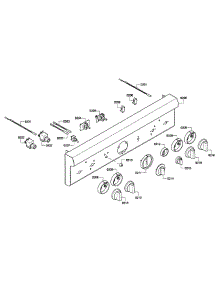 Control Panel parts for Thermador Range PRL304GH from AppliancePartsPros.com