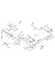 Gas Supplay parts for Thermador Range PRL304GH from AppliancePartsPros.com