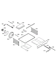 Oven Assy parts for Thermador Range PRL304GH from AppliancePartsPros.com