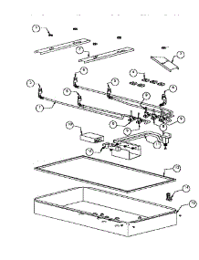 Section 5 parts for Thermador Cooktop SCG365RW from AppliancePartsPros.com