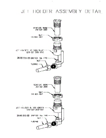 Section 3 parts for Thermador Cooktop SCG456RW from AppliancePartsPros.com