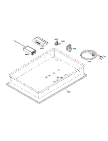 Control Assy parts for Thermador Cooktop SGSX305FS from AppliancePartsPros.com