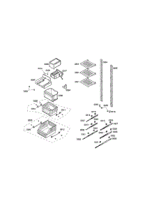 Icemaker parts for Thermador Freezer T18IF70FSS from AppliancePartsPros.com