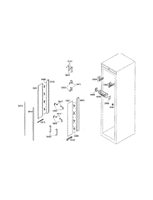 Lighting parts for Thermador Refrigerator T24IR70CSS from AppliancePartsPros.com
