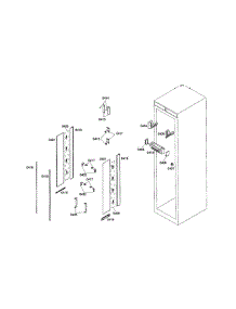 Lighting parts for Thermador Refrigerator T24IR70FSS from AppliancePartsPros.com