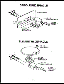 Section 4 parts for Thermador Cooktop THM30S from AppliancePartsPros.com