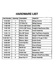Section 6 parts for Thermador Cooktop THM30S from AppliancePartsPros.com