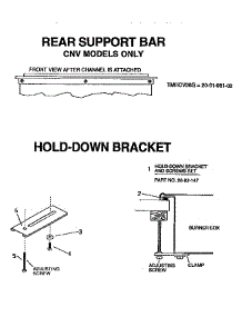 Section 3 parts for Thermador Cooktop THM36GS from AppliancePartsPros.com