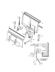 Buttons Power Cord parts for Thermador Range Hood UCV36AS from AppliancePartsPros.com