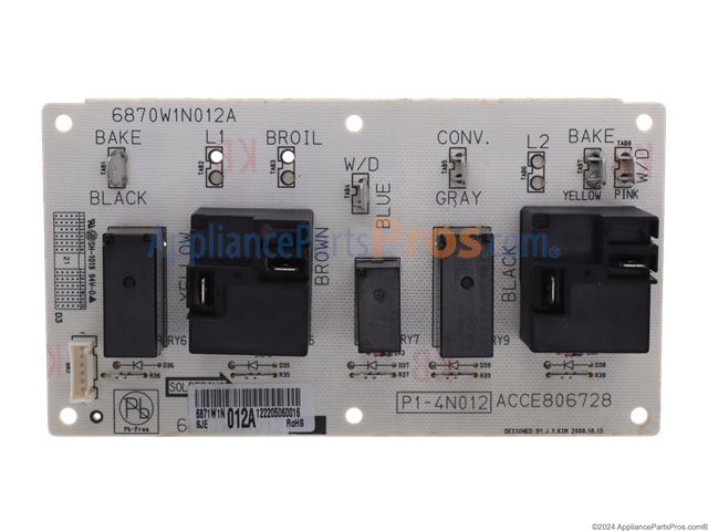 Lg Oven Relay Board