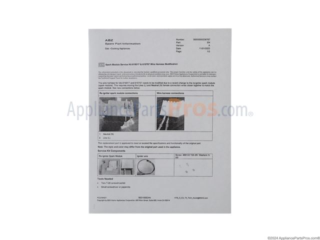 Re-Ignition Spark Module