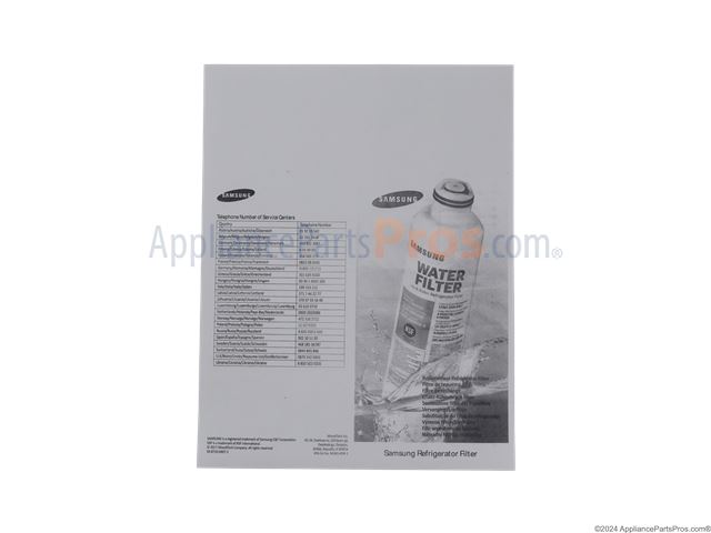 Samsung Refrigerator Water Filter