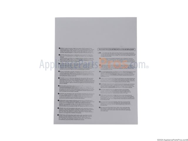 Samsung Refrigerator Water Filter