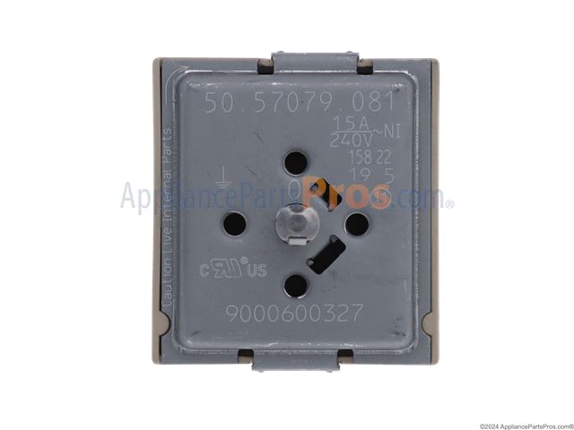 Infinite Switch Top Burner Control Switch