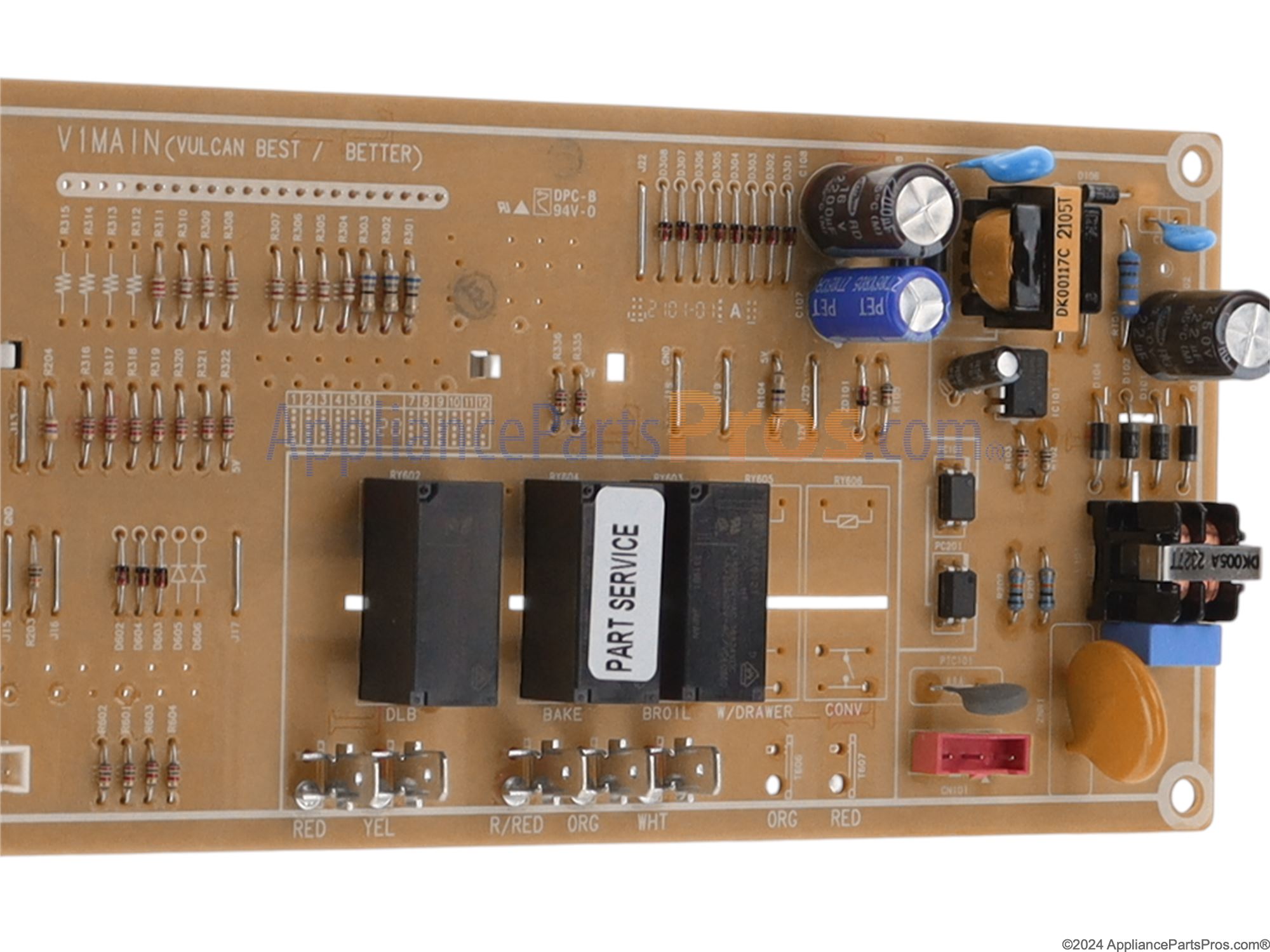DE92-02588J Range Main Control Board | Genuine Samsung OEM