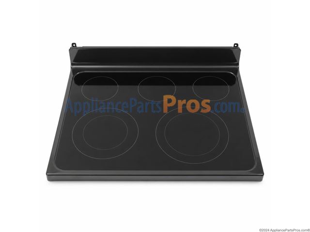 Electric Range Glass Cooktop Assembly