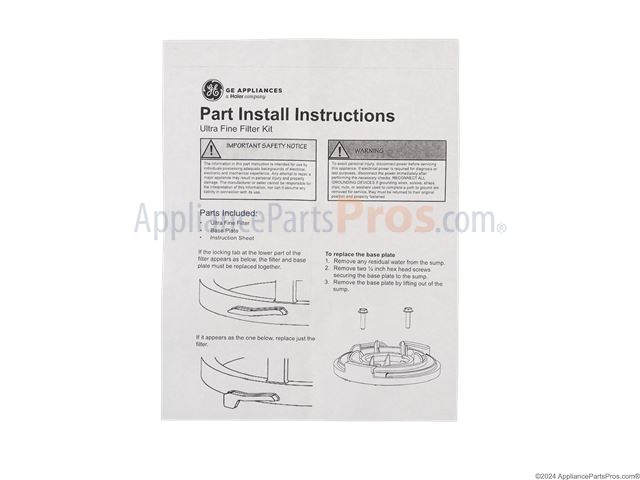 Ultra Fine Filter Kit