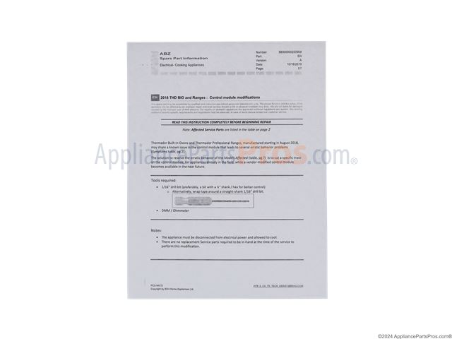 Control Module Programmed