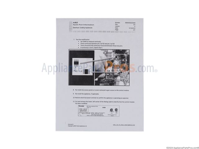 Control Module Programmed