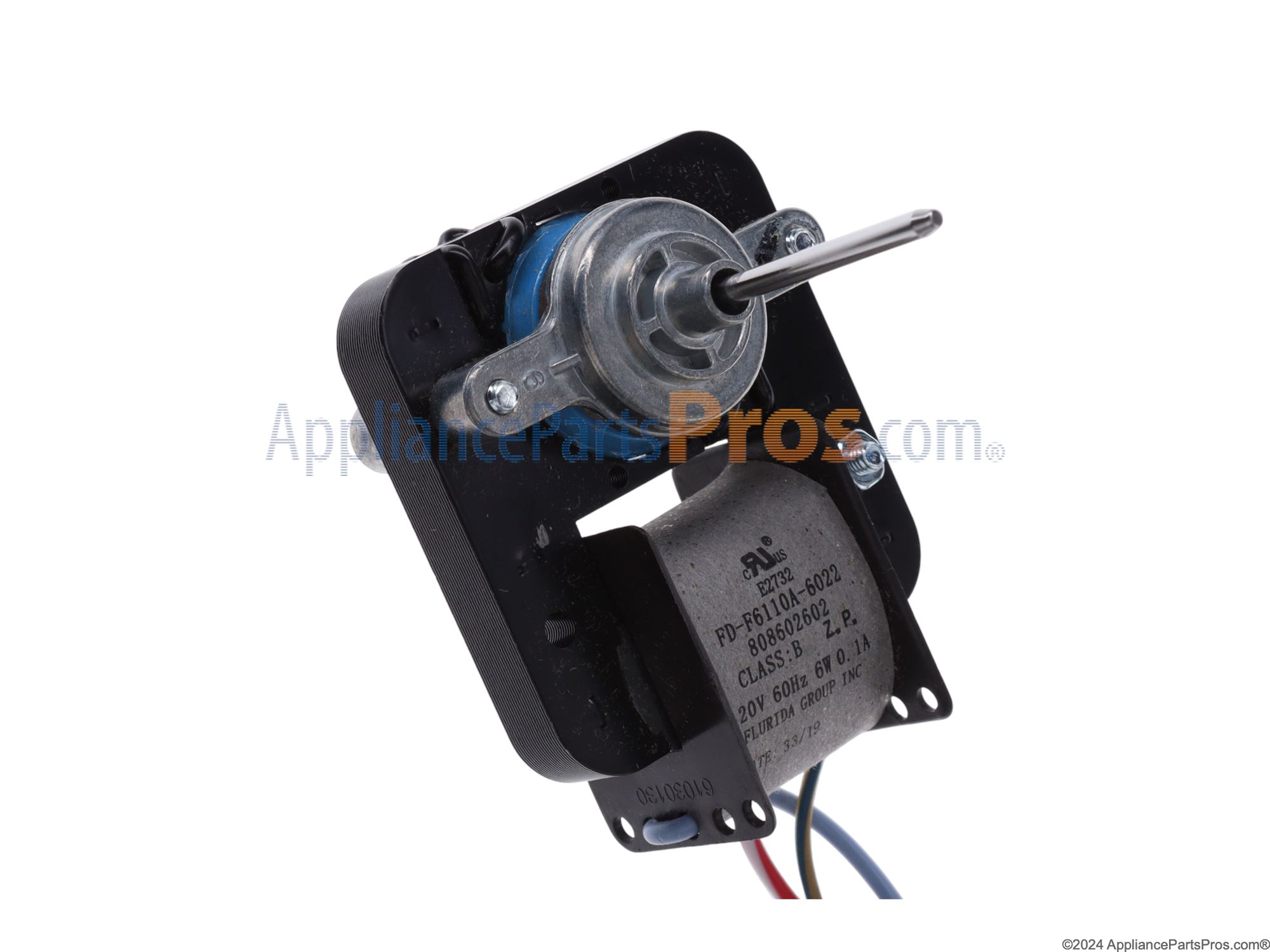 Frigidaire 808602602 Refrigerator Evaporator Fan Motor