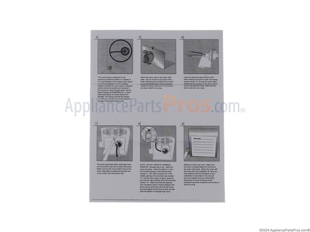 Dishwasher Power Cord