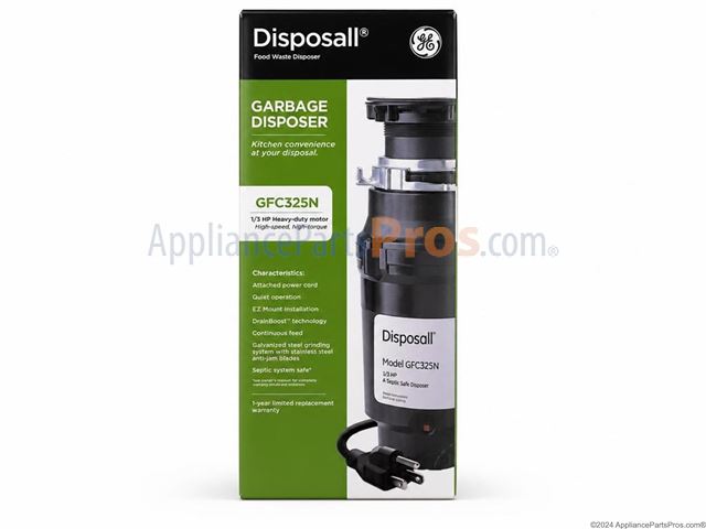 Ge GFC325N 1/3Hp Continuous Feed Disposer -Corded OEM Part - image 2