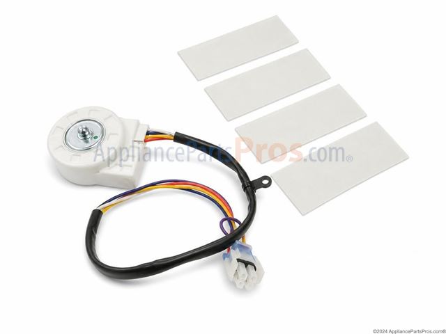 Ge WR60X32614 Refrigerator Evaporator Fan Motor Kit OEM Part - image 2