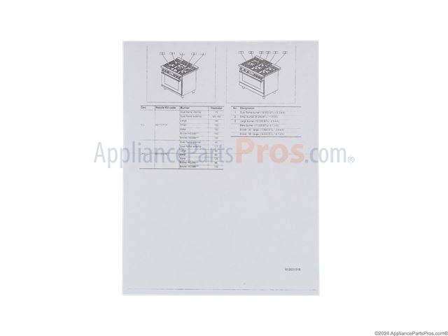 Nozzle Set Liquid Gas