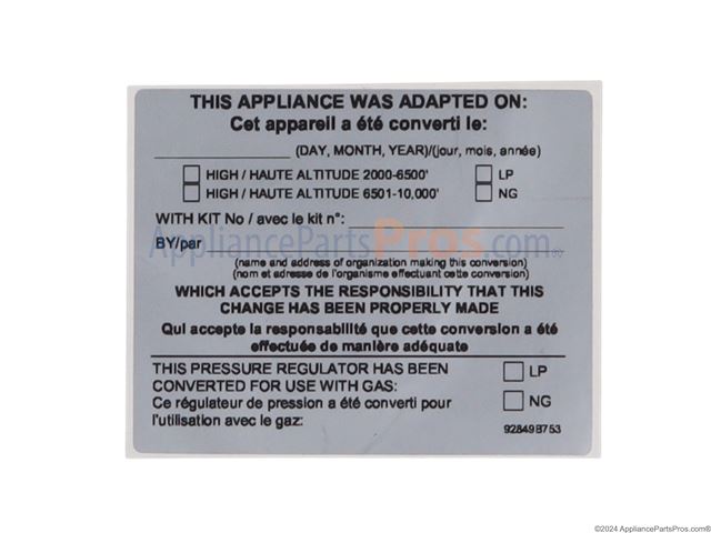 Nozzle Set Liquid Gas