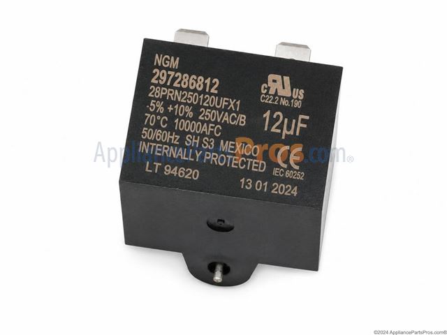 Frigidaire 297286812 Capacitor (Compressor) OEM Part - image 2